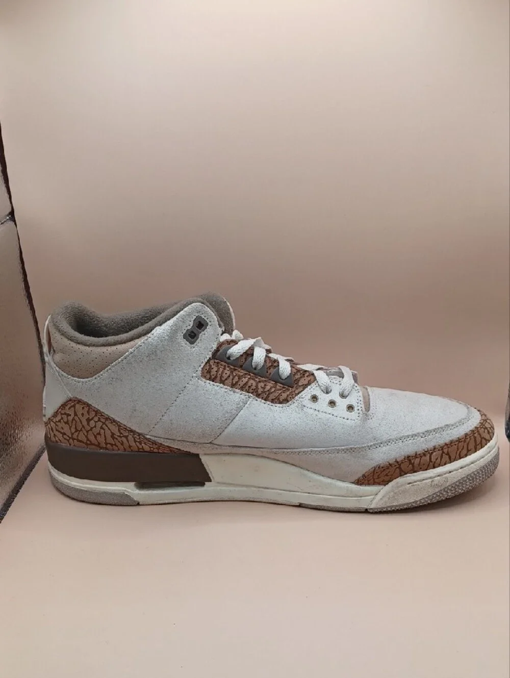 Pre-Owned Nike Air Jordan 3 Retro Sneaker-Palomino Men Size 14 US CT8532-102